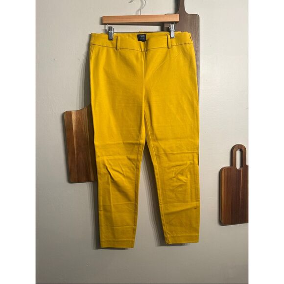 J.Crew Winnie pant yellow size 8 - Picture 1 of 4